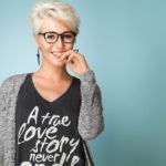 Kurze haare blonden farben