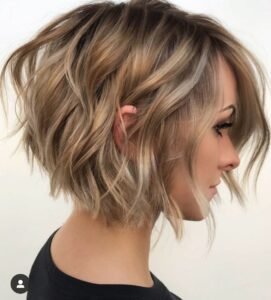 Asymmetrische Bob Frisuren