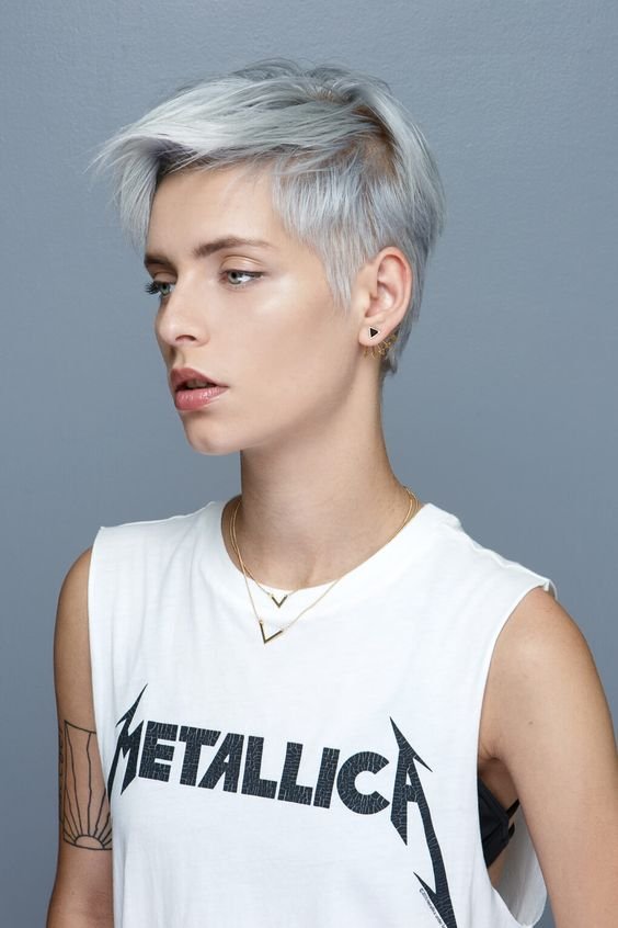 11+ heißeste  Platinum Haar Look, Schöner mit diese Haarschnitte