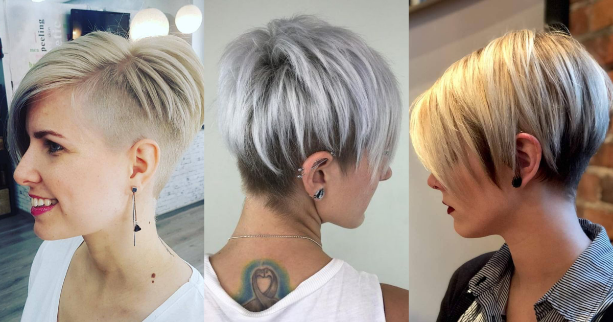 Spezielles Haar: 16 trendige schöne und sexy Kurzhaarfrisuren