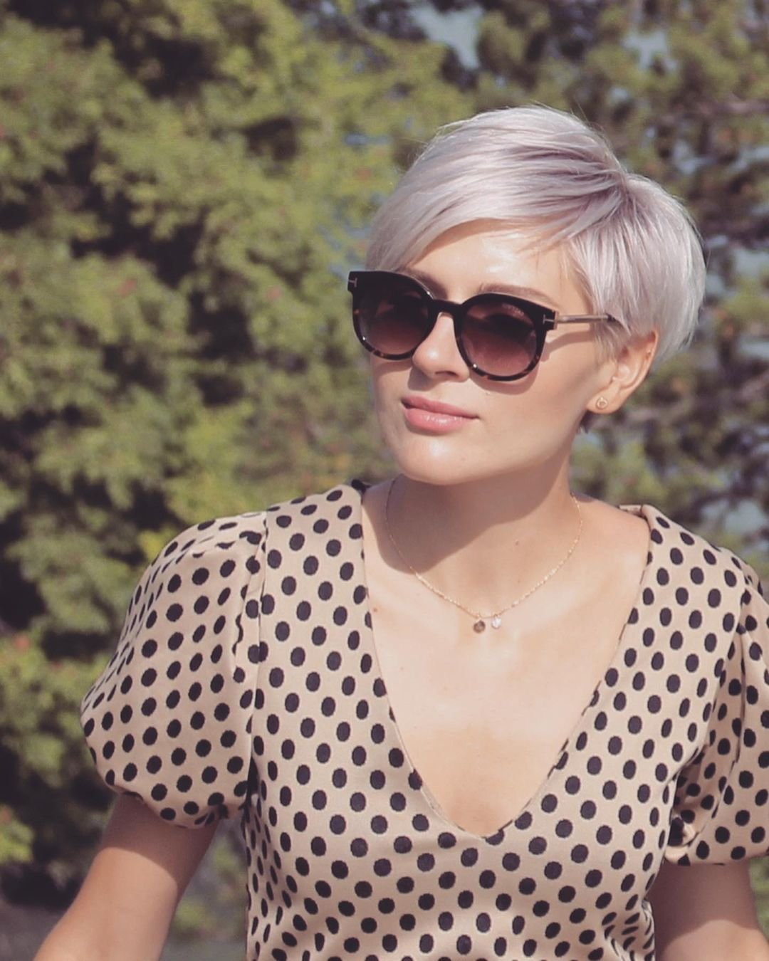 Irina Games Kurze Frisur.Wie findet ihr einen Pixie Cut?