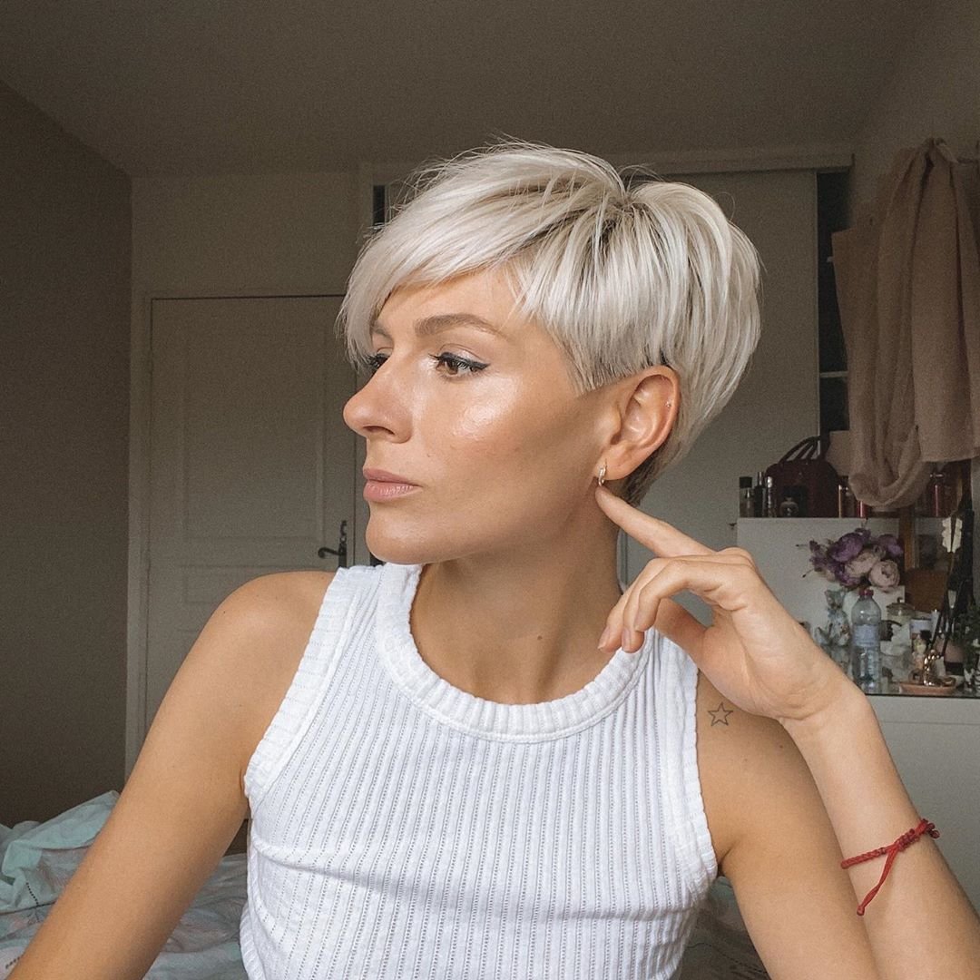 Irina Games Kurze Frisur.Wie findet ihr einen Pixie Cut?