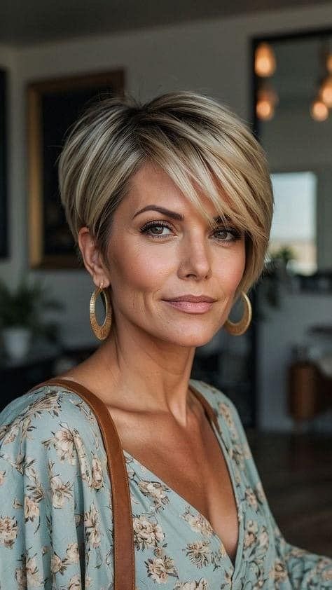 20x kurze blonde Frisuren und neue Trends