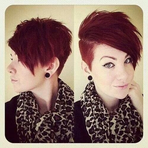 14 Pixie rote Haarfrisur Ideen  