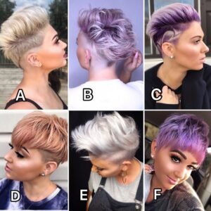 Kurze-Bunte-Haare-