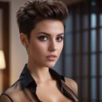 Süße kurze Pixie-Frisuren – Weiblichkeit und Praktikabilität
