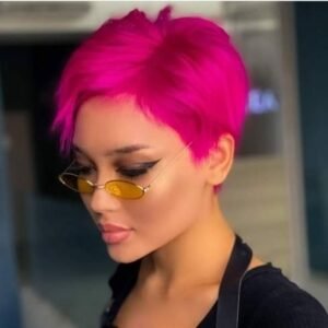 10 Faszinierende kurze pink Frisuren