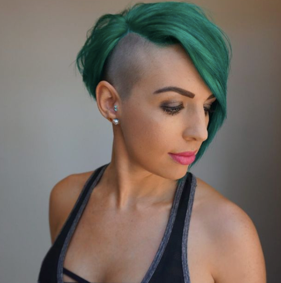 Kurzes Pony Pixie-Haar Frisuren