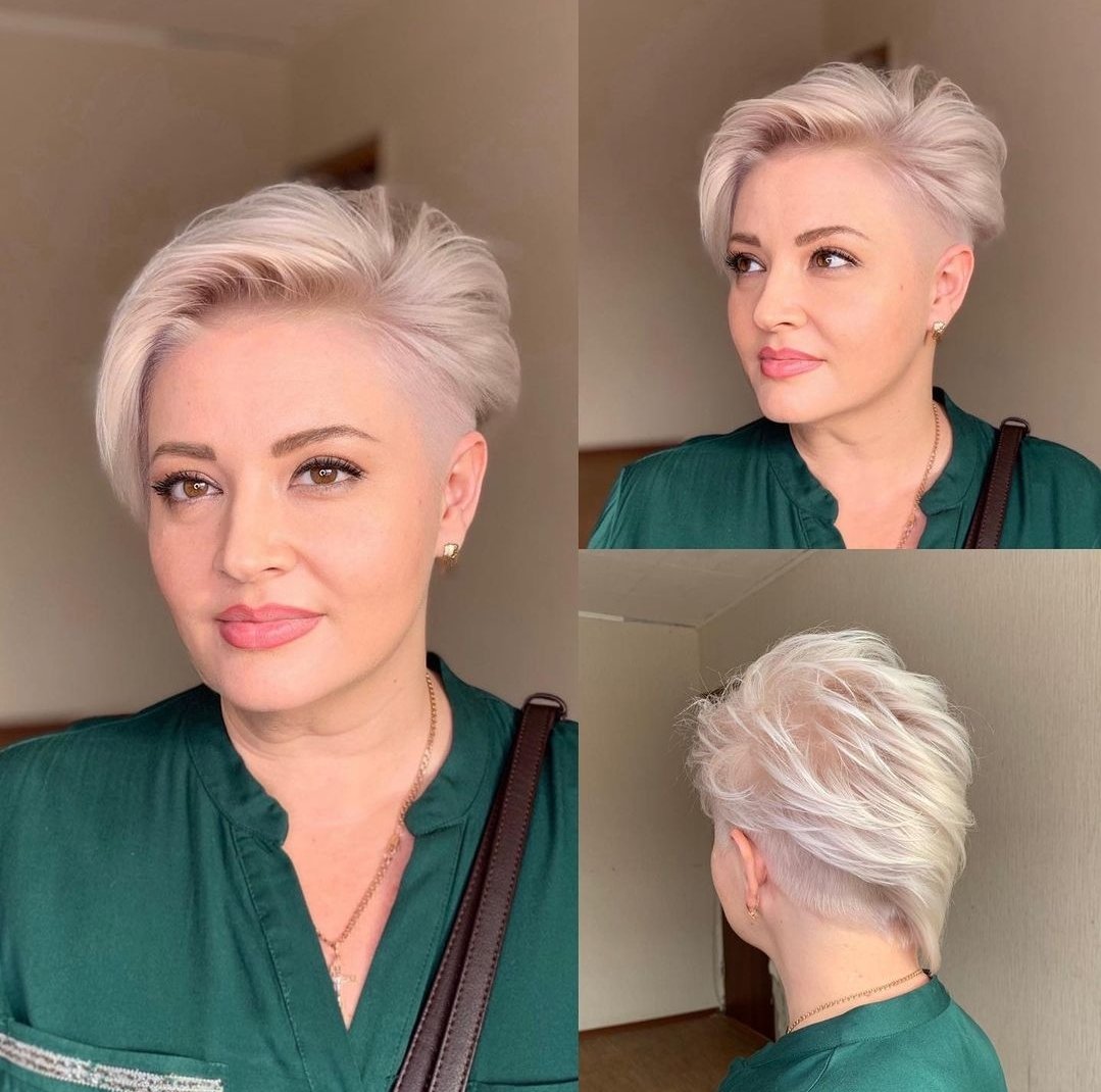 Asymmetrisches Pixie-Haar Frisuren