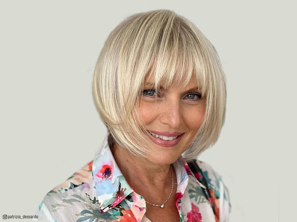 bob haircuts for women over 50