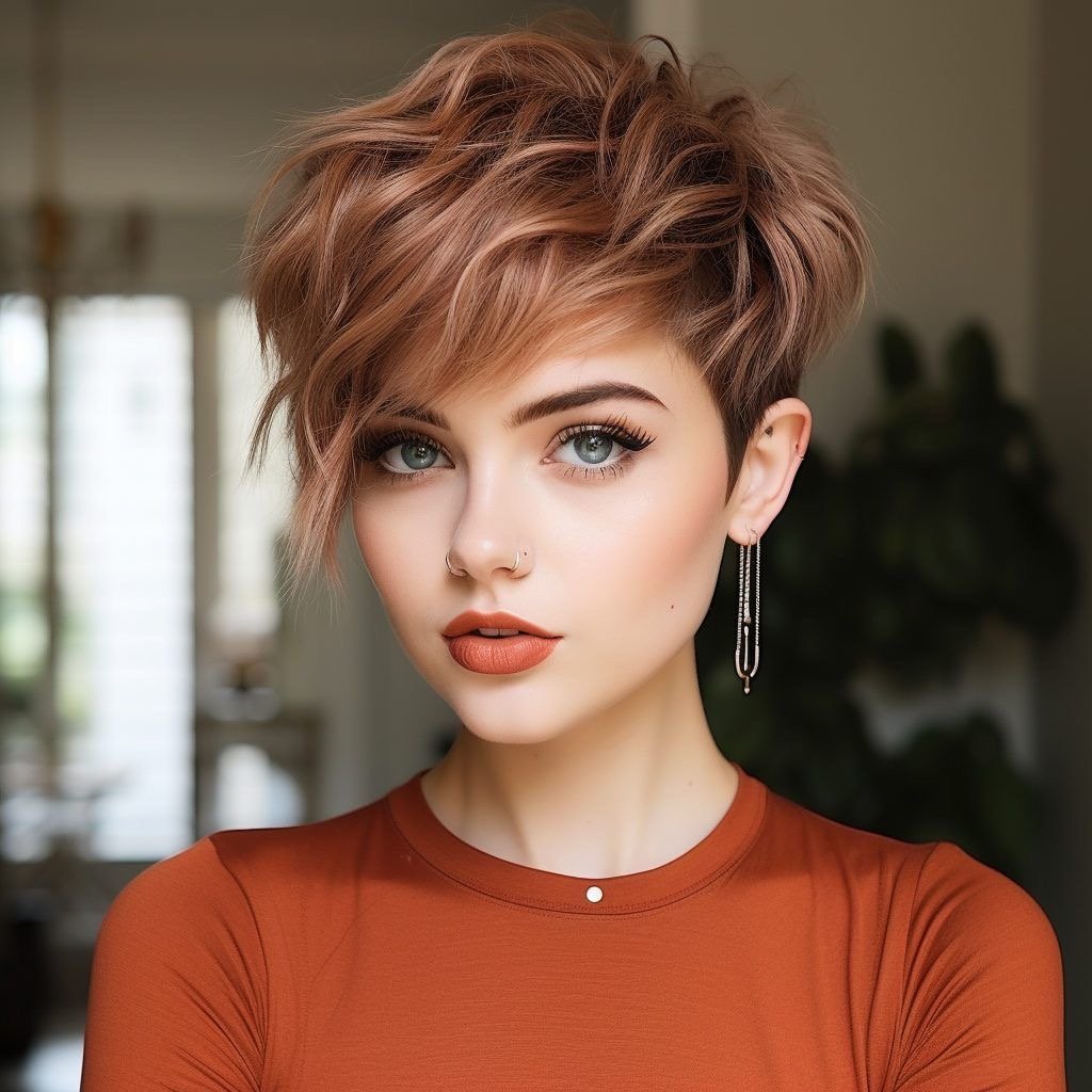 Femininer Look für Frauen: Neue Trends und glamouröse Kurzhaarfrisuren