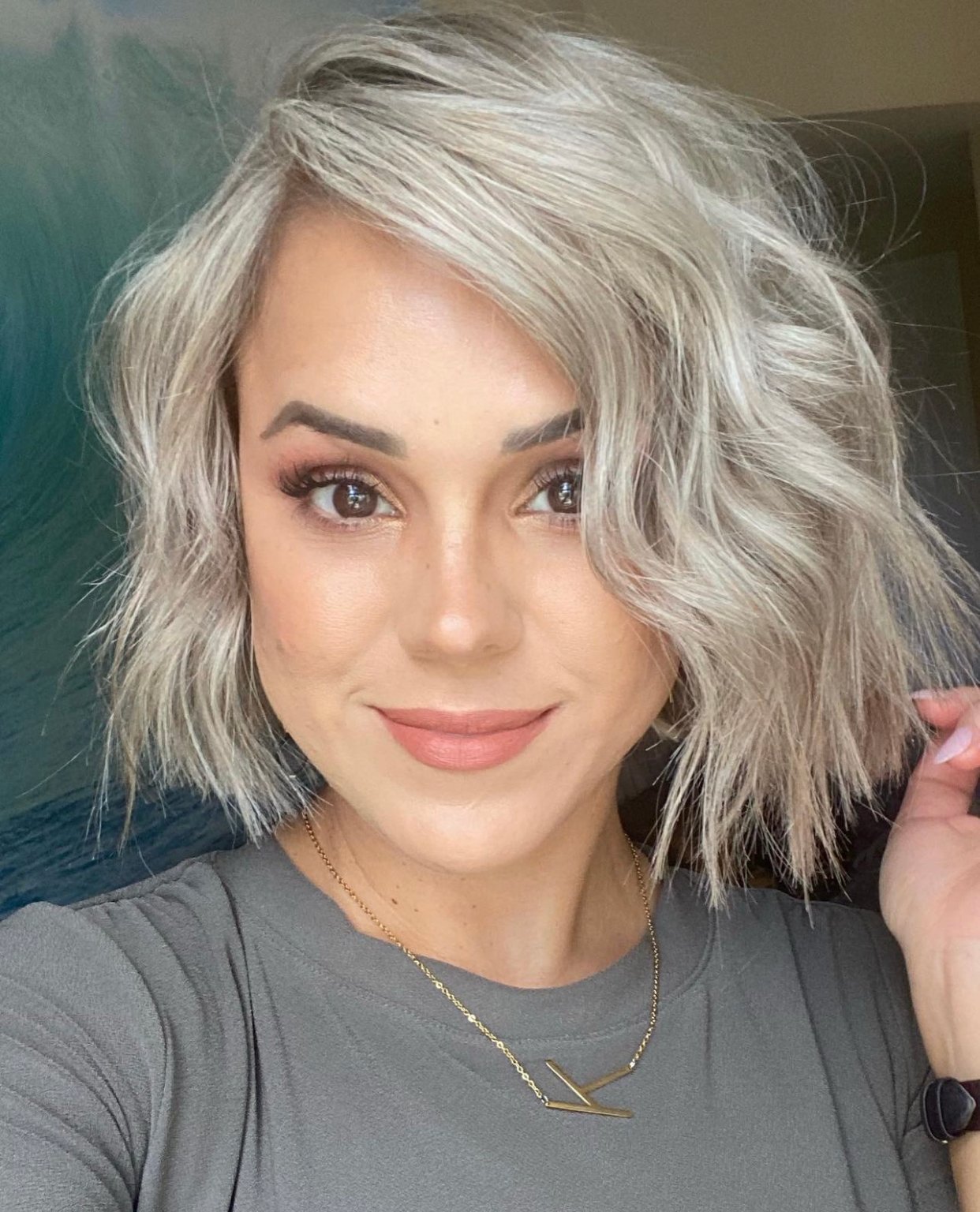 Frisch und modern: Kurze gestufte Bob Frisuren