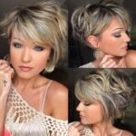 Frisch und modern: Kurze gestufte Bob Frisuren