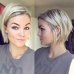 coole-kurzhaarfrisuren-damen-für-dünnes-haar-gerader-bob