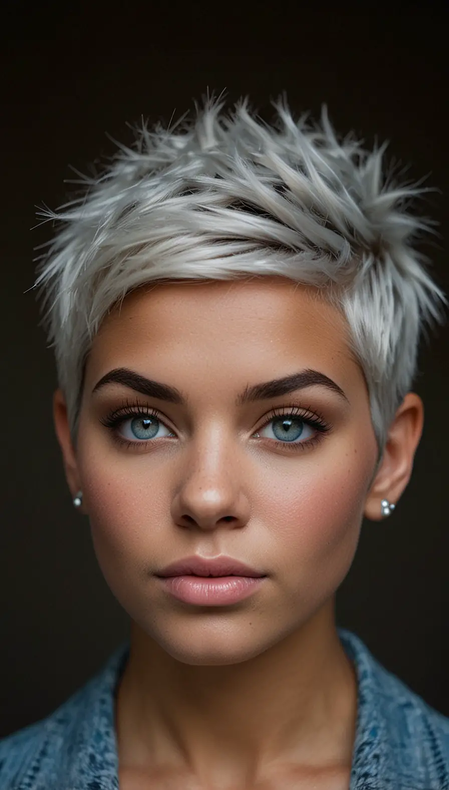 Möchtest du einen frischen und modernen Look? Dann probiere eine Kurzhaarfrisur aus!