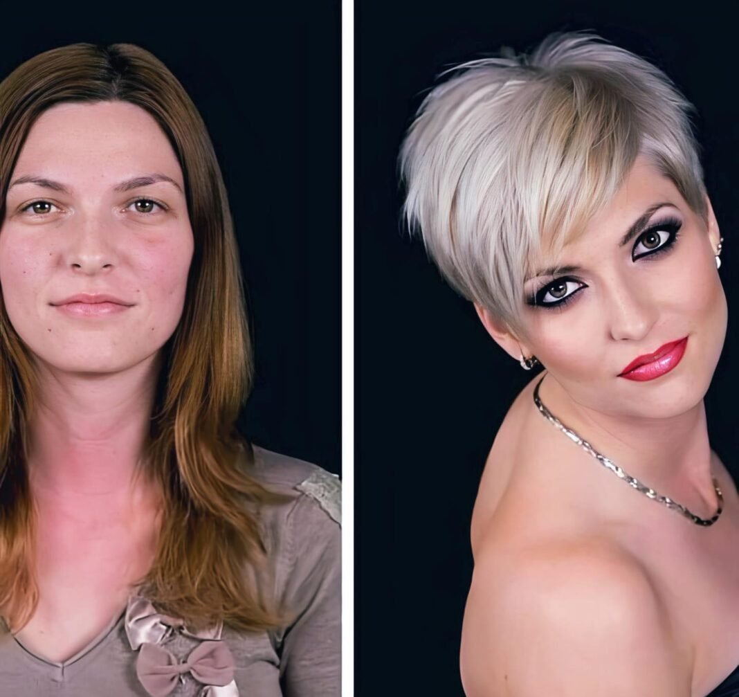 Möchtest du einen frischen und modernen Look? Dann probiere eine Kurzhaarfrisur aus!