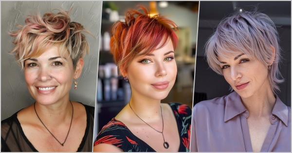 Bereit für eine Veränderung? Die verspielten Pixie-Styles mit Stufen und Farbtupfern sind perfekt für jeden Haartyp. Finden Sie jetzt Ihren nächsten mutigen Look!