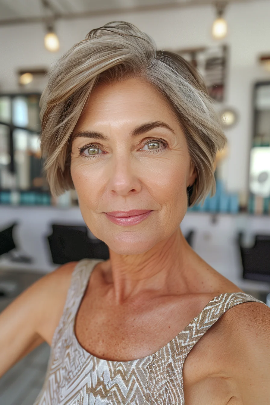 25 Graue Pixie-Frisuren für die moderne, schicke Frau