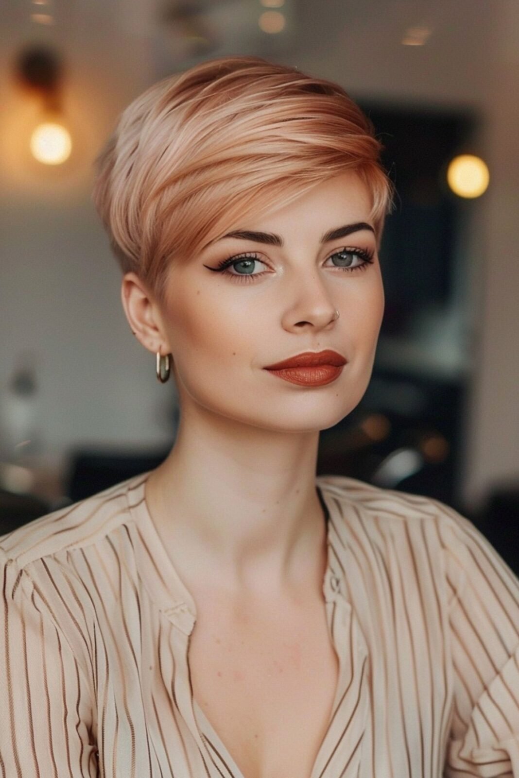 Feminine Pixie-Cut-Ideen für einen süßen Kurzhaar-Look