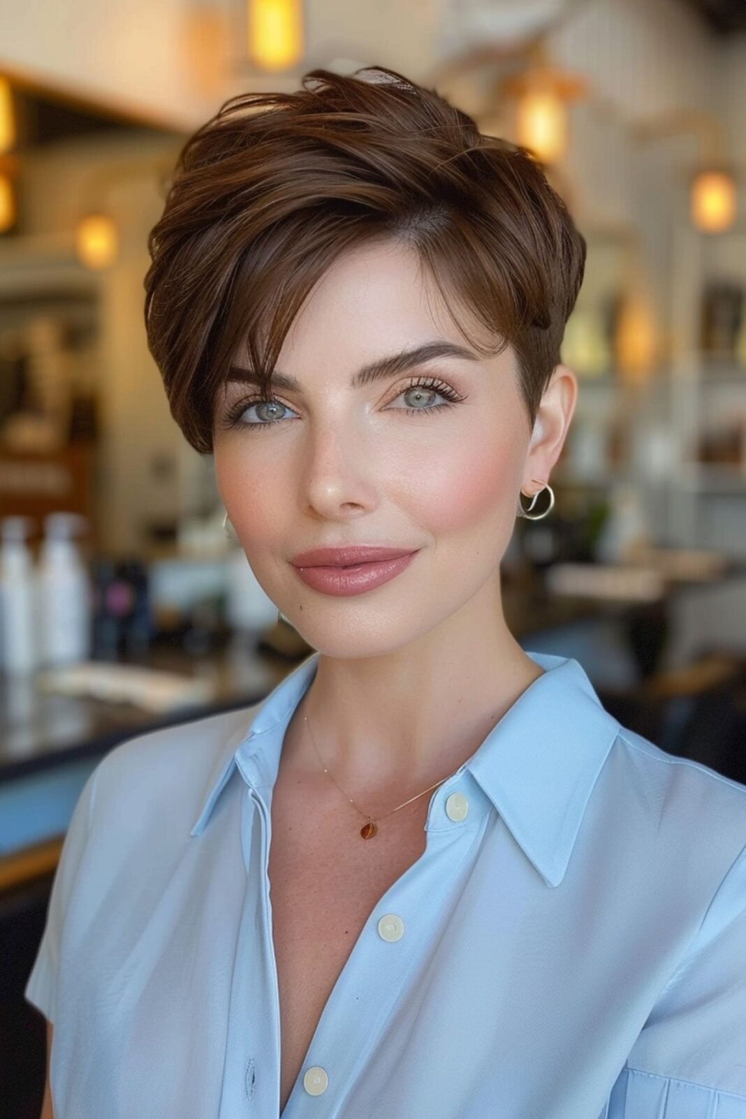 Feminine Pixie-Cut-Ideen für einen süßen Kurzhaar-Look