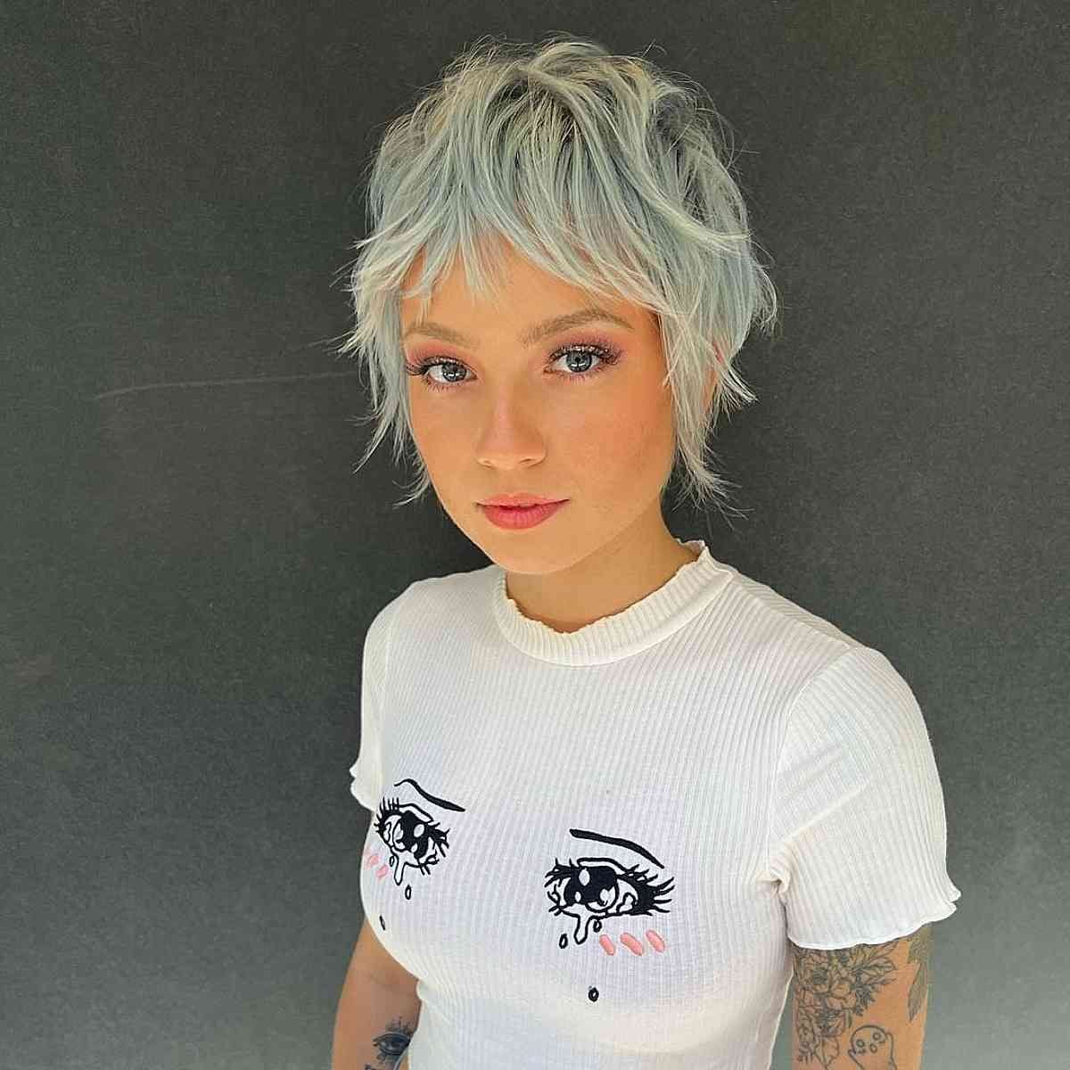 Weich gestufter Pixie Cut